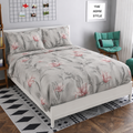 Soft Cotton Fitted Bedsheet Set with Pillow Covers – Deep Pocket Bed Sheet