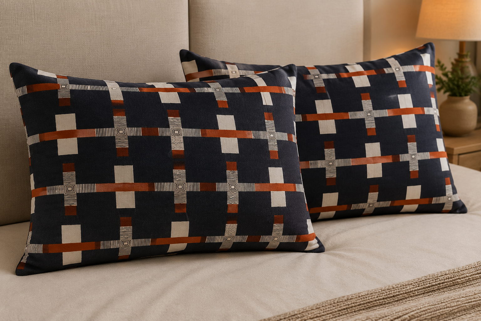 Soft Cotton Fitted Bedsheet Set with Pillow Covers – Deep Pocket Bed Sheet