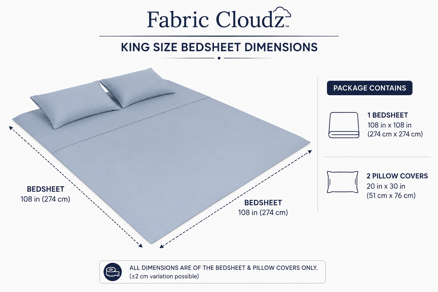 7D Beer king Size Flat Bedsheet with premium quality material