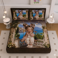 7D Girl king Size Flat Bedsheet with premium quality material